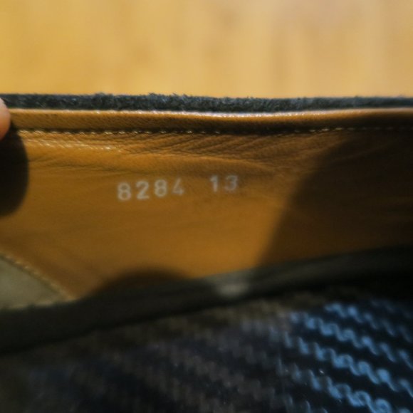 Michael Toschi Mach 8284 Mens Size 13 Driving Loafers Carbonlite CIS Black Suede - Picture 6 of 9